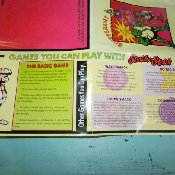 Stack N Smack Pogs Milkcaps Vintage 2-Metal International Kap - Picture 7 of 7